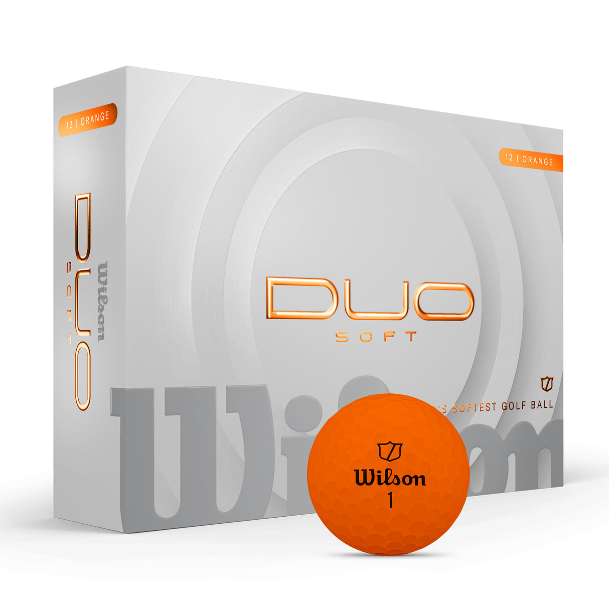 WILSON UNISEX DUO SOFT GOLF BALL 26