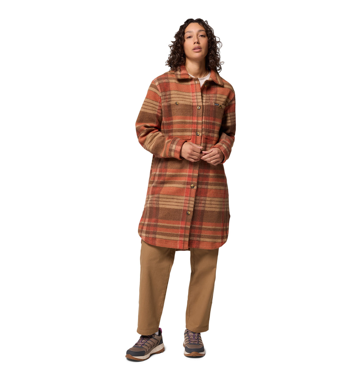 COLUMBIA WOMENS WILDEST VENTURE™ LONG FLEECE SOFTSHELL JACKET