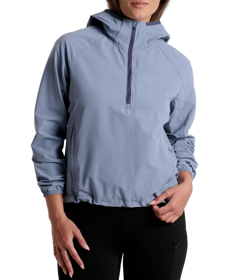 KUHL WOMENS WANDER 1/2 ZIP HOODIE