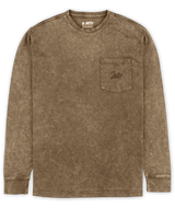 JETTY MENS TANKER ACID WASH LONG SLEEVE SHIRT 26