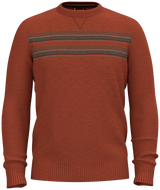 SMARTWOOL MENS SPARWOOD STRIPE CREW SWEATER