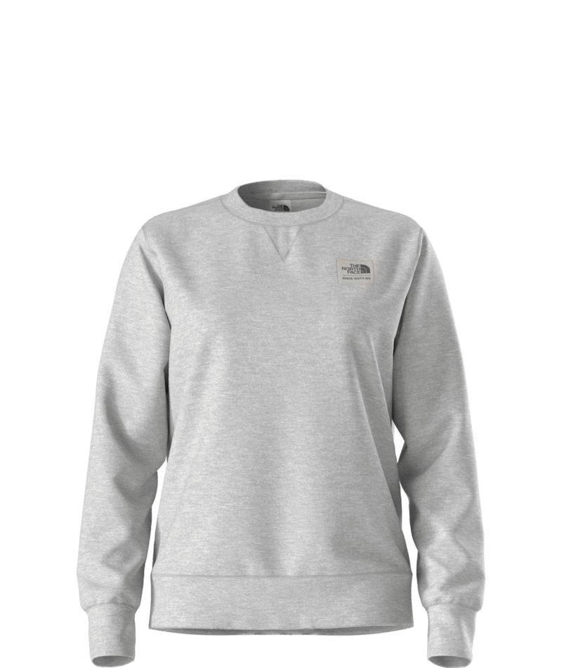 THE NORTH FACE WOMENS  HERITAGE PATCH CREW SWEATER
