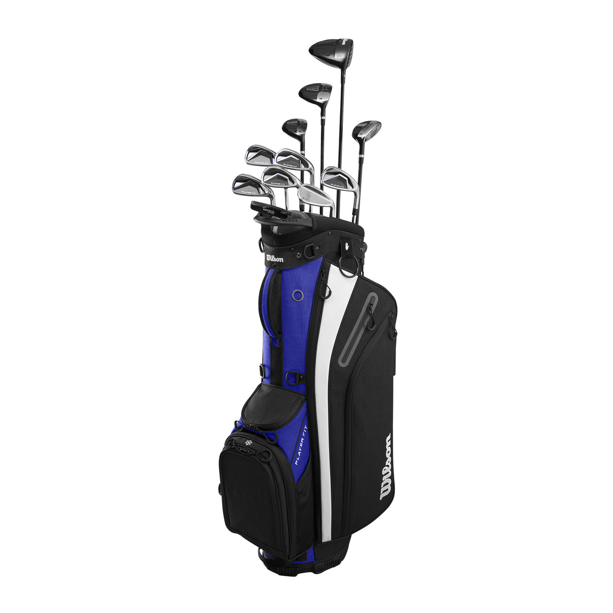 WILSON MENS 12-PIECE PLAYER FIT STAND BAG BOX SET