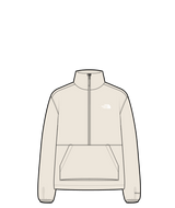 THE NORTH FACE WOMENS WILLOW STRETCH ¬Ω ZIP SWEATER 25