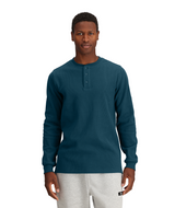 THE NORTH FACE MENS WAFFLE HENLEY LONG SLEEVE SHIRT