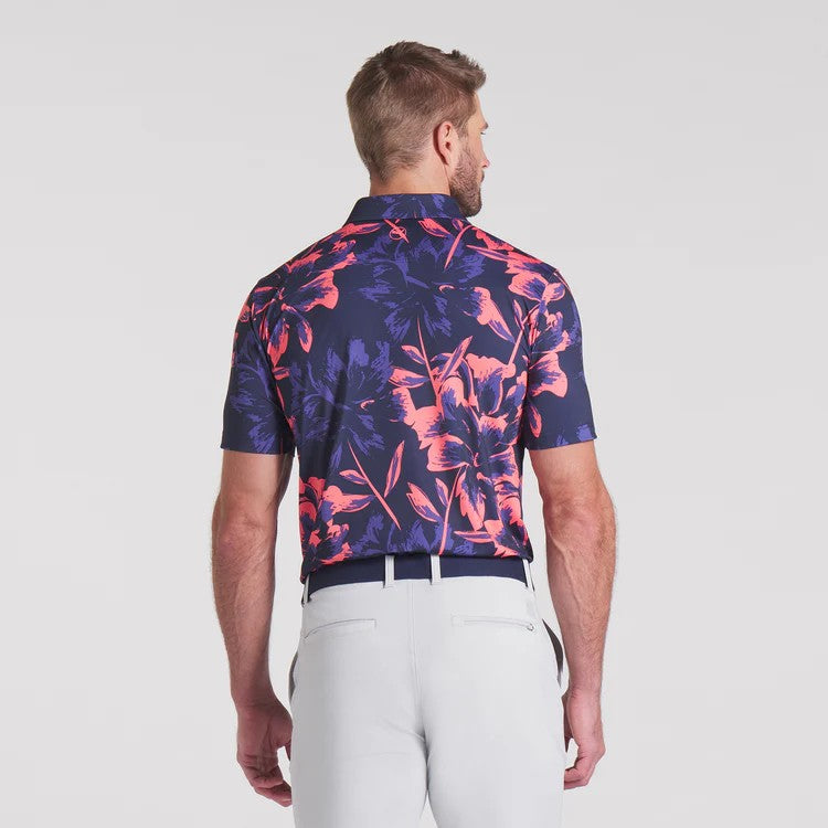 PUMA MENS MATTR BROKEN FLOWER POLO 25