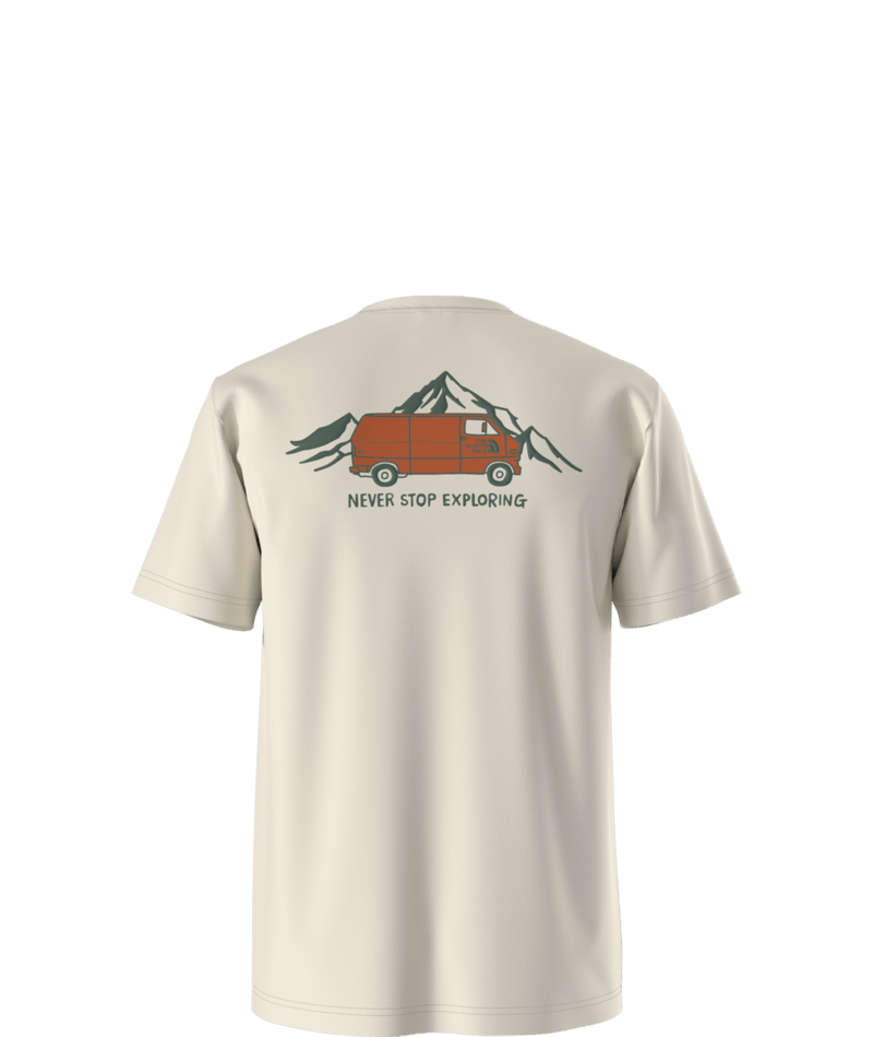 THE NORTH FACE MENS OUTDOOR GRAPHIC SHORT SLEEVE SHIRT 25
