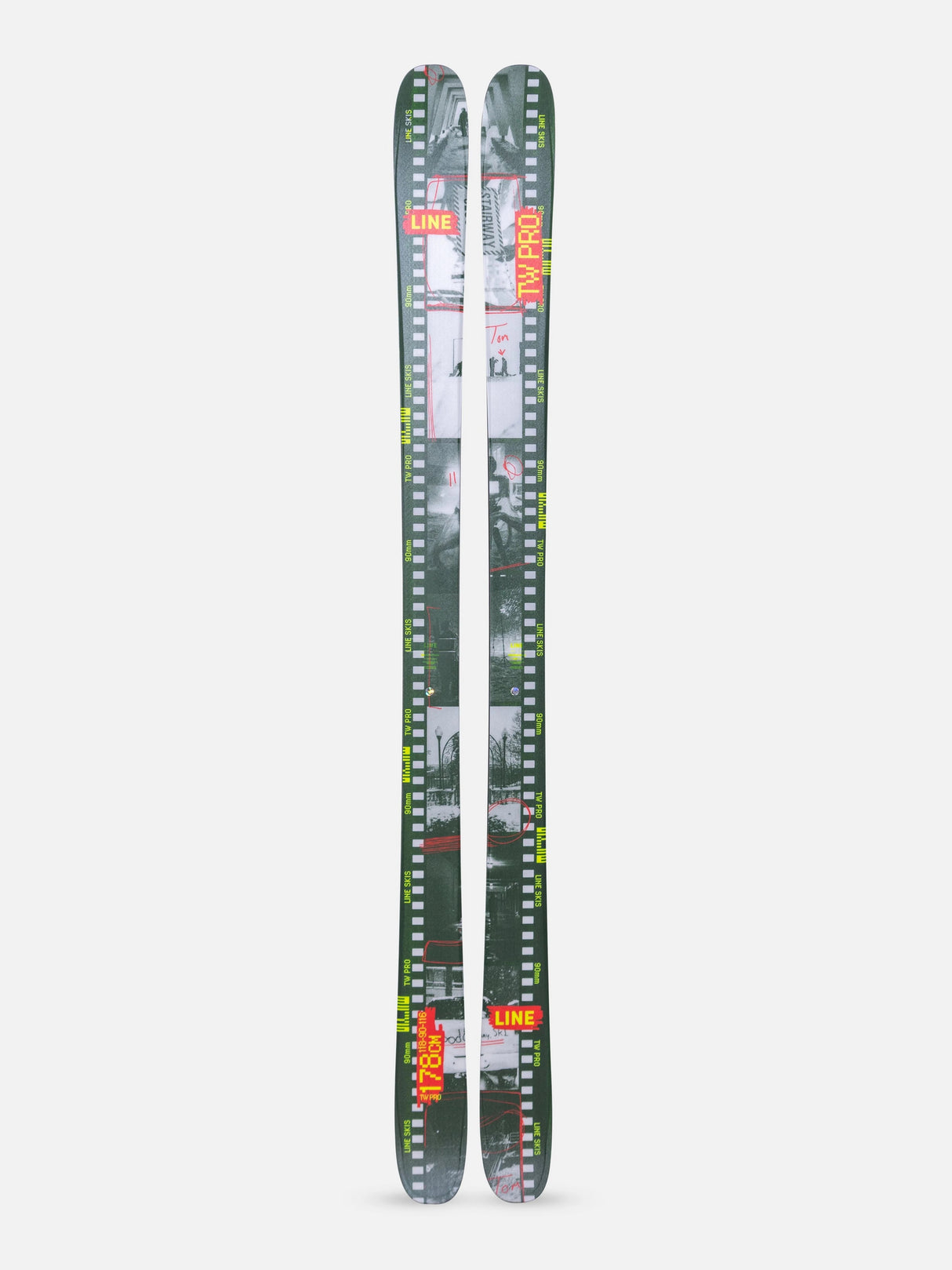 LINE UNISEX TOM WALLISCH PRO DOWNHILL SKIS 26