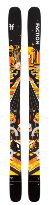 FACTION UNISEX PRODIGY 2 DOWNHILL SKIS 26