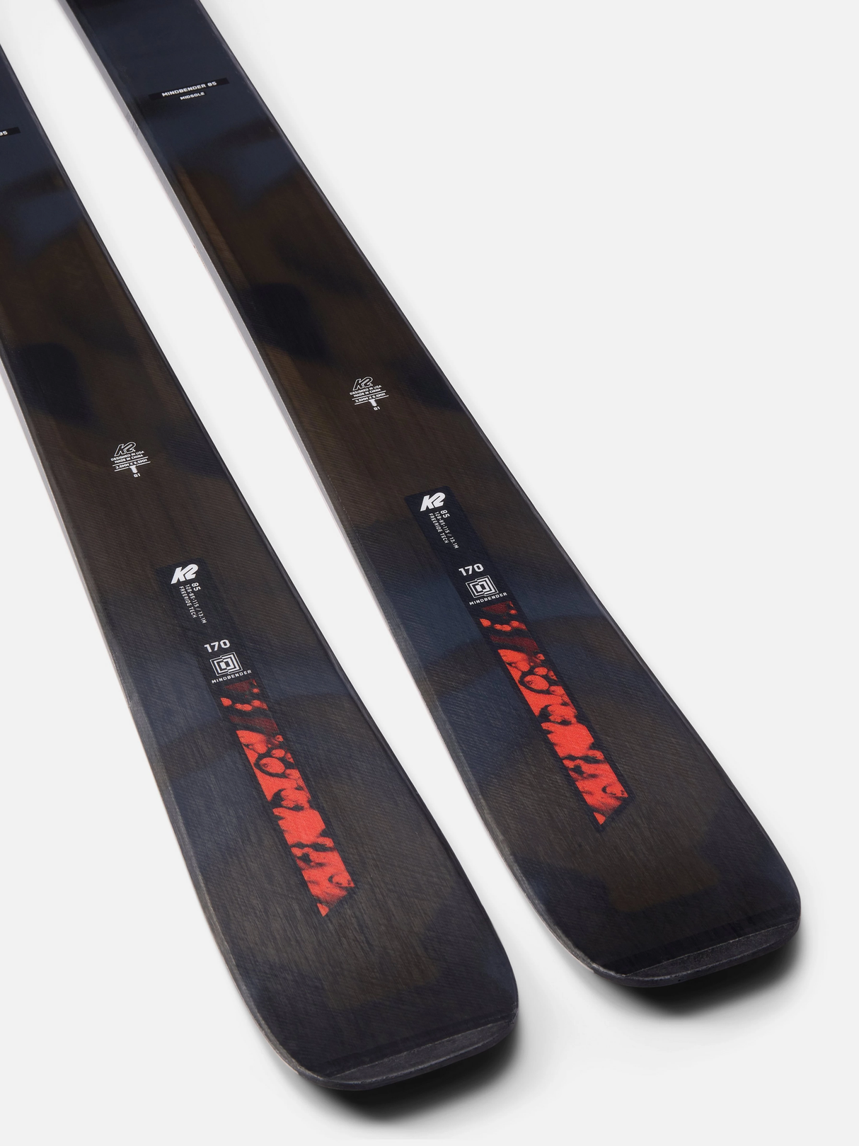K2 MENS MINDBENDER 85 QUIKCLIK DOWNHILL SKIS 26
