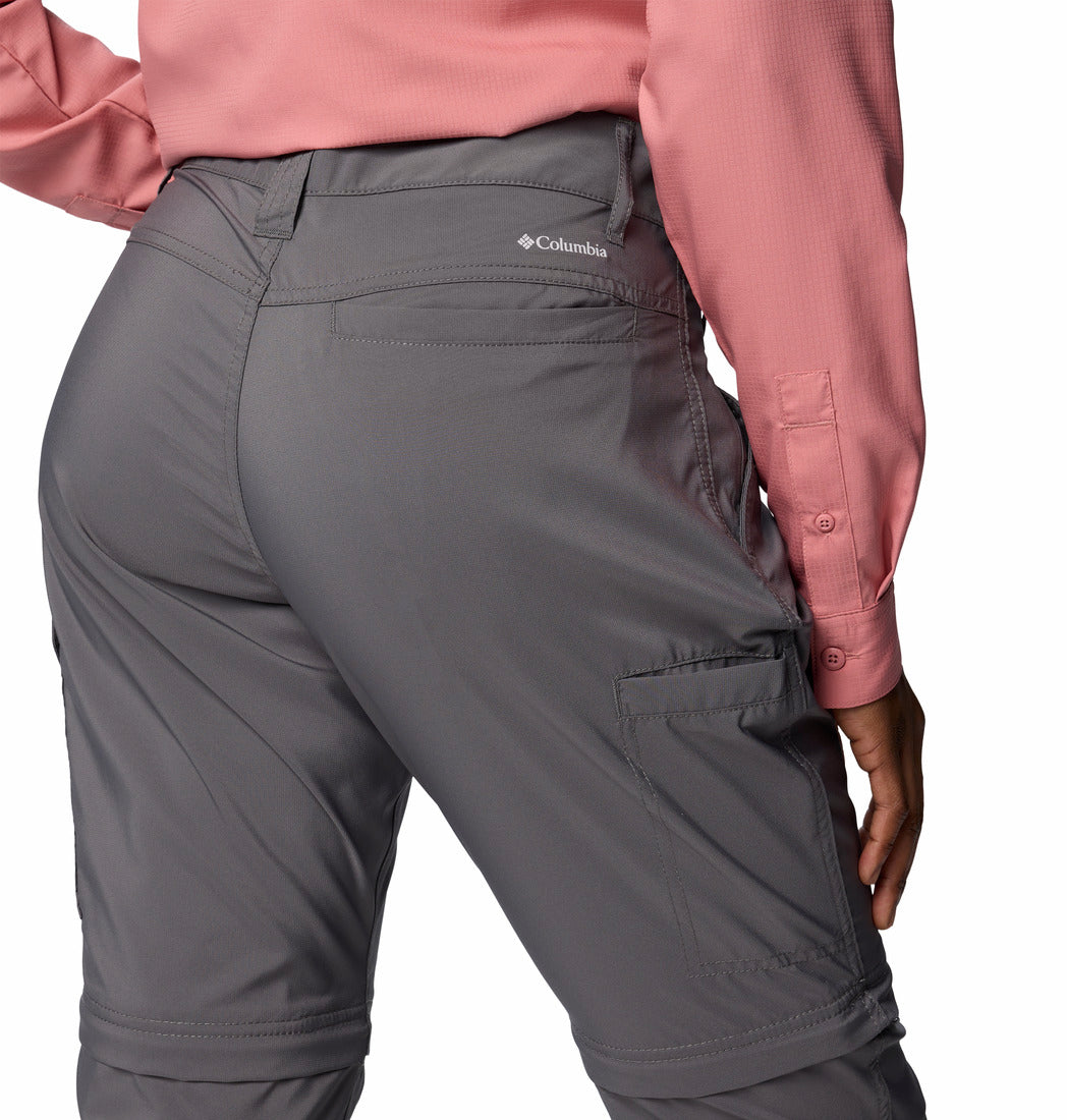 COLUMBIA WOMENS SILVER RIDGE UTILITY™ CONVERTIBLE REGULAR FIT PANT 25