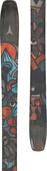 ATOMIC UNISEX BENT 100 DOWNHILL SKIS 26