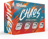 WILSON UNISEX CHAOS GOLF BALL 25