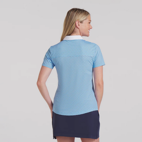PUMA WOMENS MATTR MORSE SHORT SLEEVE GOLF POLO