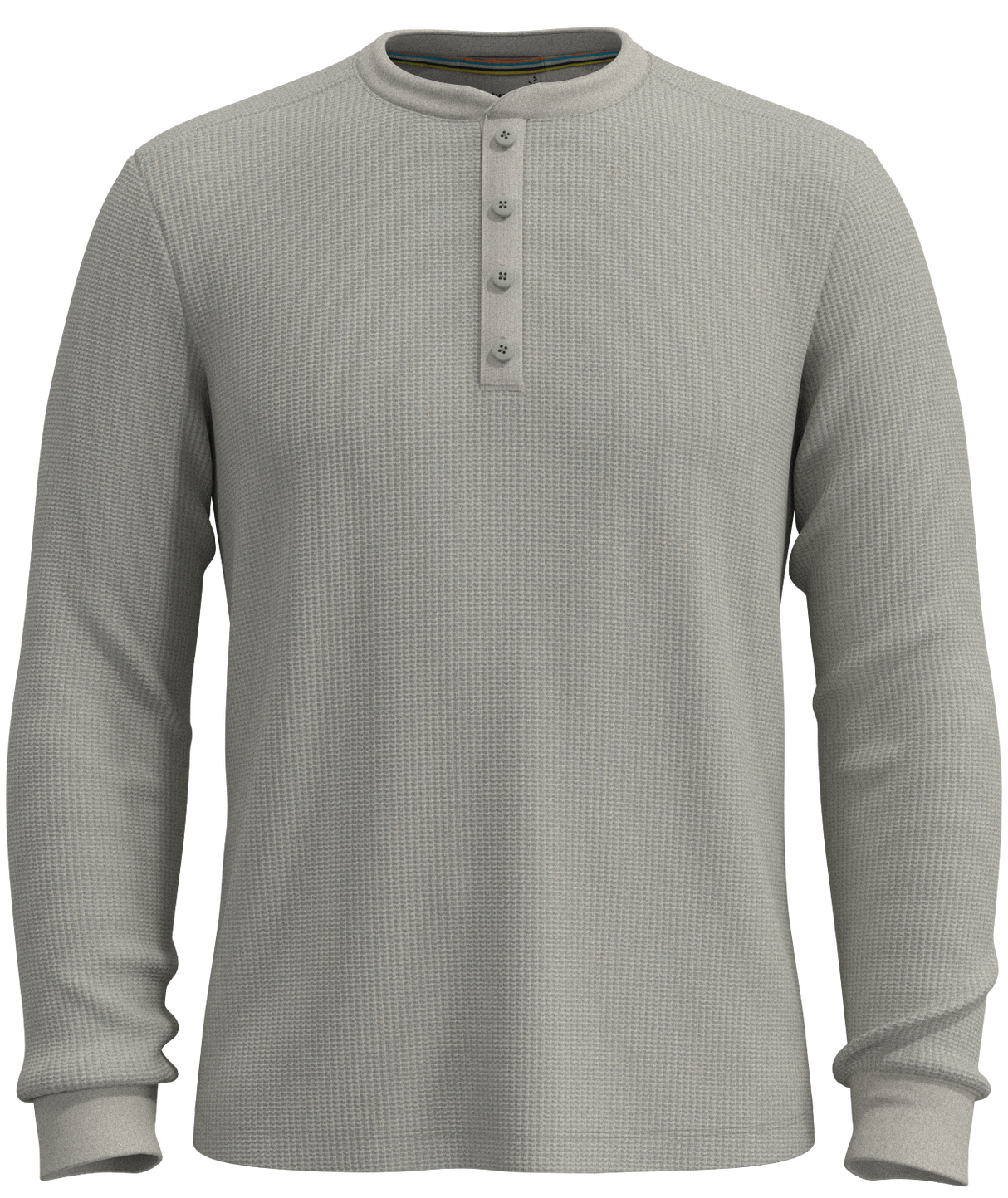 SMARTWOOL MENS WAFFLE HENLEY LONG SLEEVE SHIRT