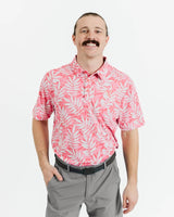 YATTA MENS PALM SPICE GOLF POLO 25