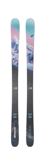 NORDICA WOMENS SANTA ANA 82 DOWNHILL SKIS 26