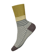 SMARTWOOL WOMENS EVERYDAY COZY POPCORN CABLE CREW SOCKS
