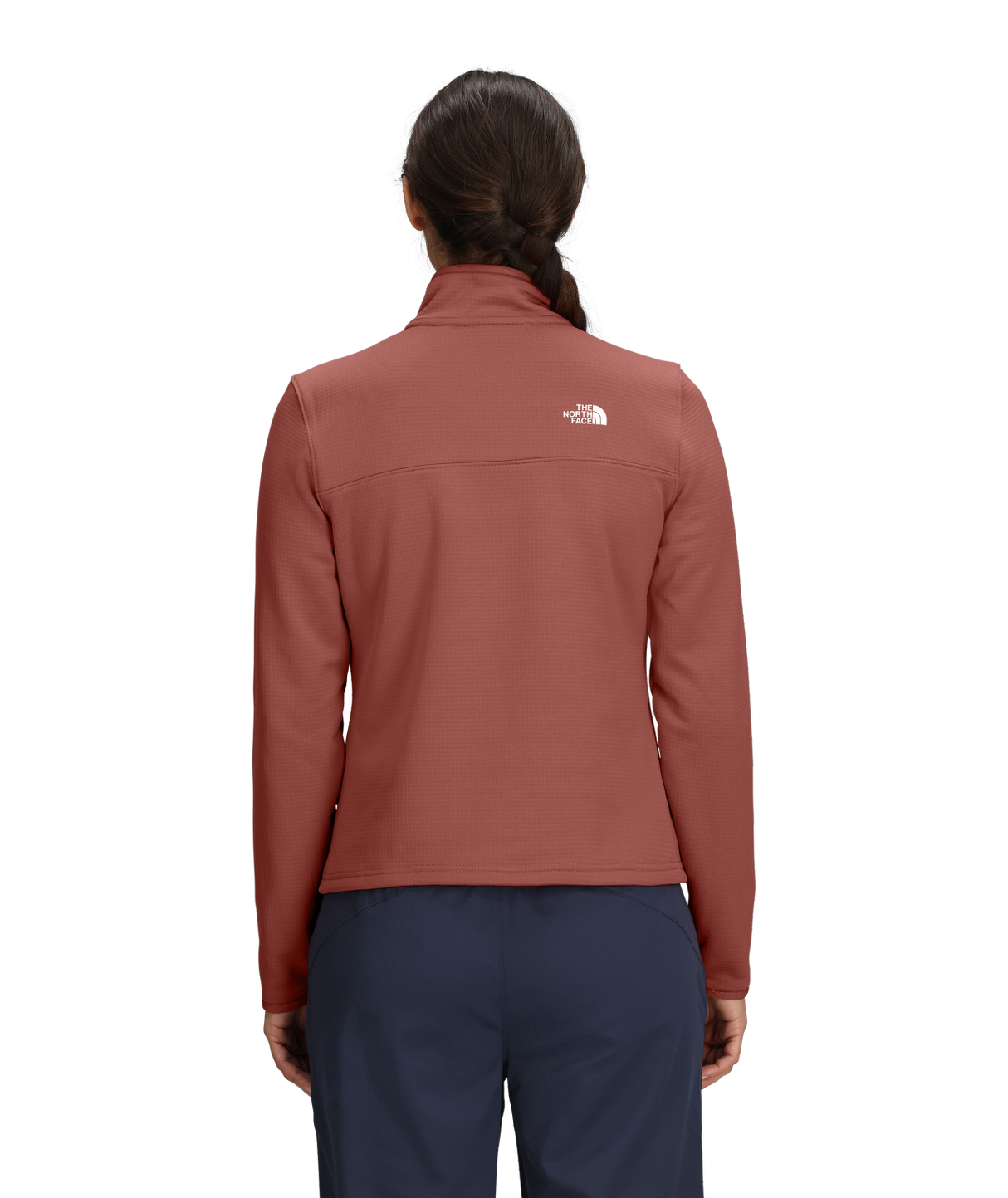 THE NORTH FACE WOMENS CEDAR TRAIL GRID FLEECE ¼ ZIP SWEATER 26