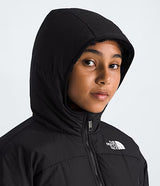 THE NORTH FACE YOUTH GIRLS REVERSIBLE SHASTA SHORT PARKA WINTER JACKET