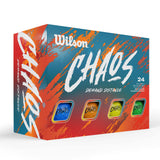WILSON UNISEX CHAOS GOLF BALL 25