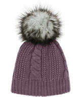 THE NORTH FACE WOMENS OH MEGA FUR POM LINED BEANIE WINTER HAT 25