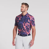 PUMA MENS MATTR BROKEN FLOWER POLO 25