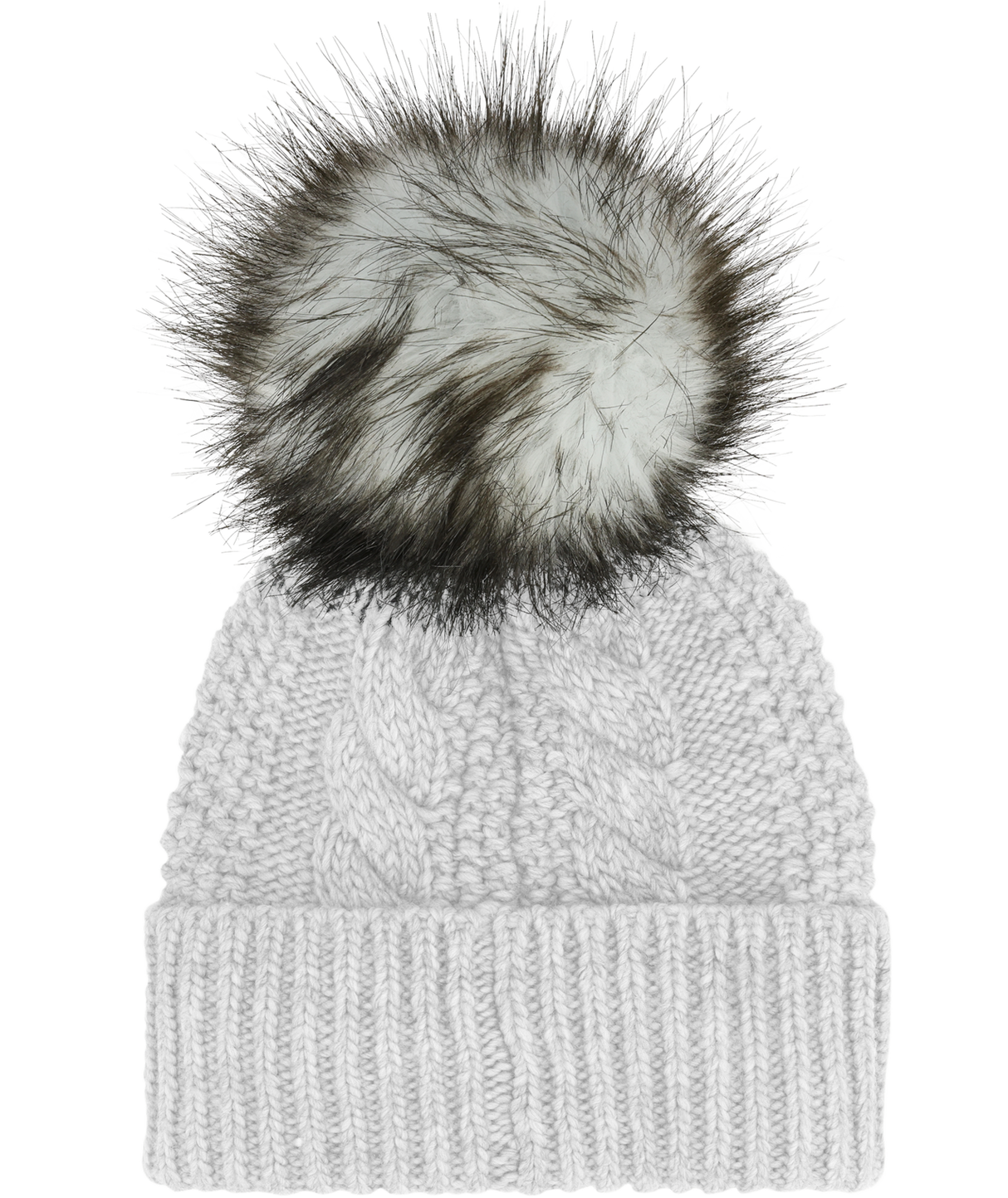 THE NORTH FACE YOUTH OH MEGA FUR POM BEANIE