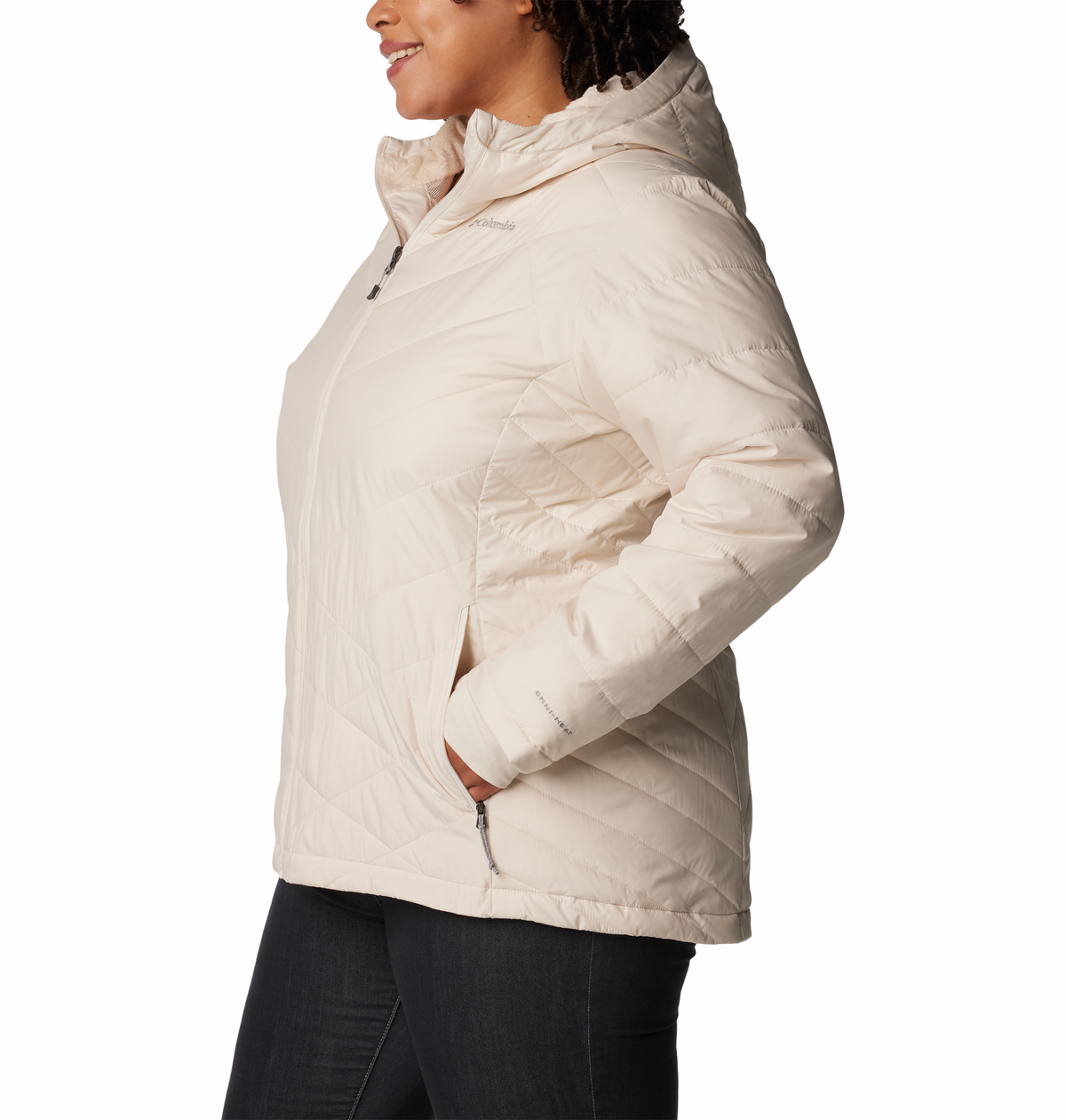 COLUMBIA WOMENS HEAVENLY™ HOODED WINTER JACKET