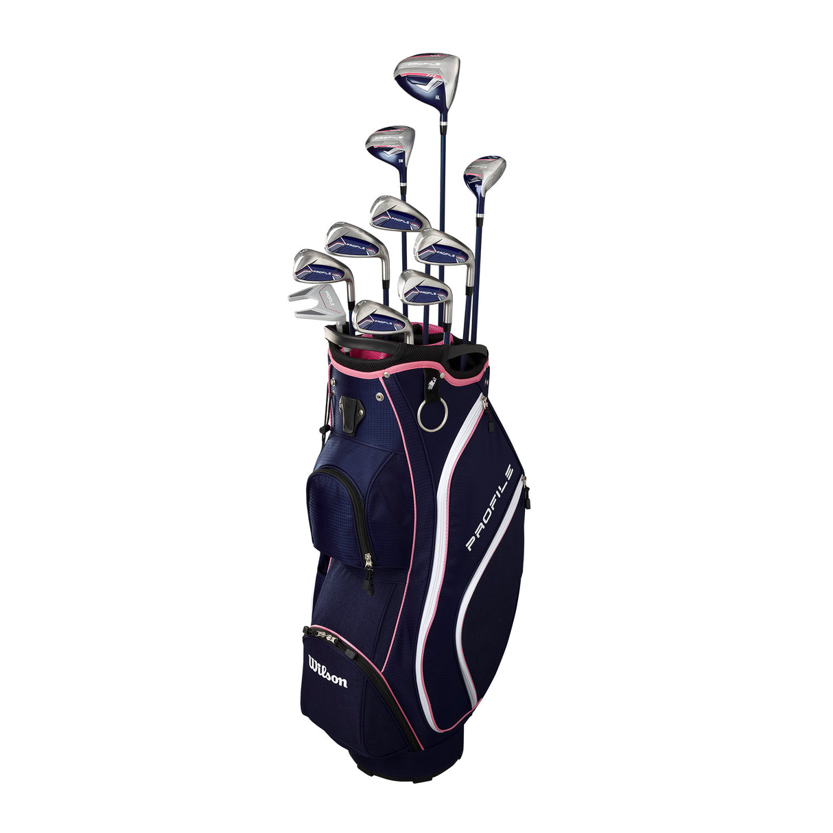 WILSON WOMENS 11-PIECE PROFILE SET CART BAG BOX SET