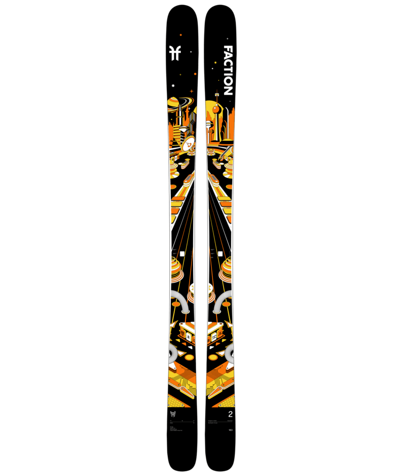 FACTION UNISEX PRODIGY 2 DOWNHILL SKIS 26