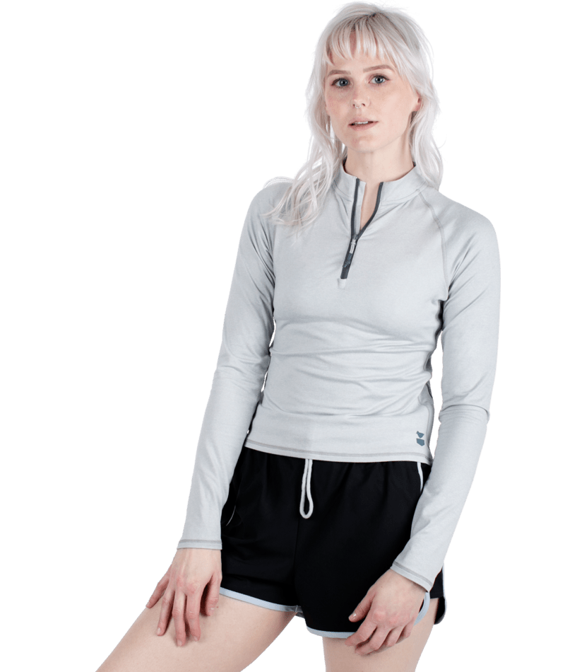 JETTY WOMENS MONTCLAIR UV QUARTER ZIP SWEATER 25