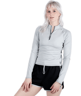 JETTY WOMENS MONTCLAIR UV QUARTER ZIP SWEATER 25