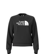 THE NORTH FACE WOMENS EVOLUTION SKETCH LOGO HALF DOME GRAPHIC CREW SWEATER