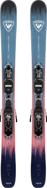 ROSSIGNOL WOMENS RALLYBIRD SOUL PRO W/ XP10 GW DOWNHILL SKIS 26