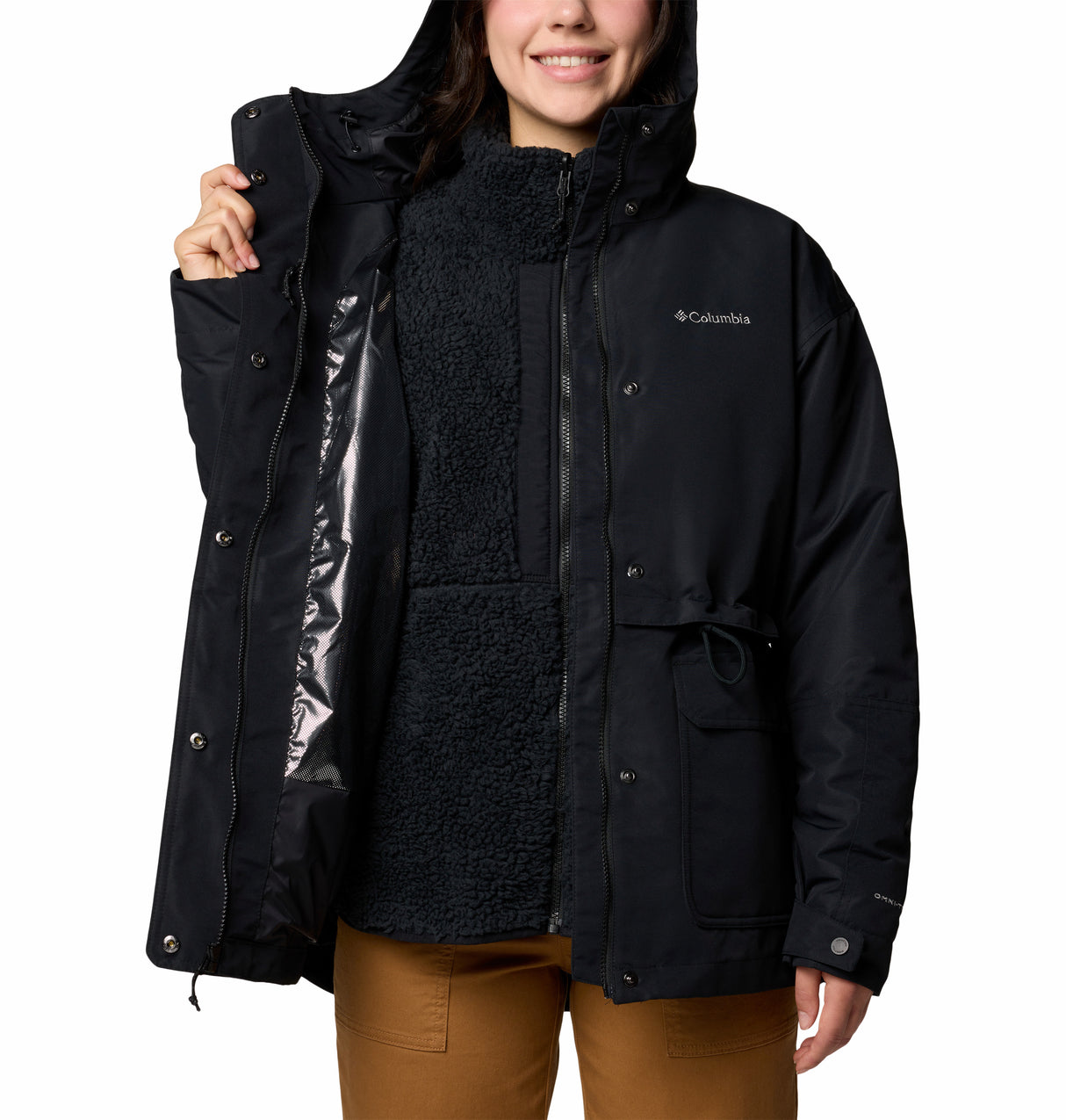 COLUMBIA WOMENS DROP RIDGE™ II INTERCHANGE WINTER JACKET