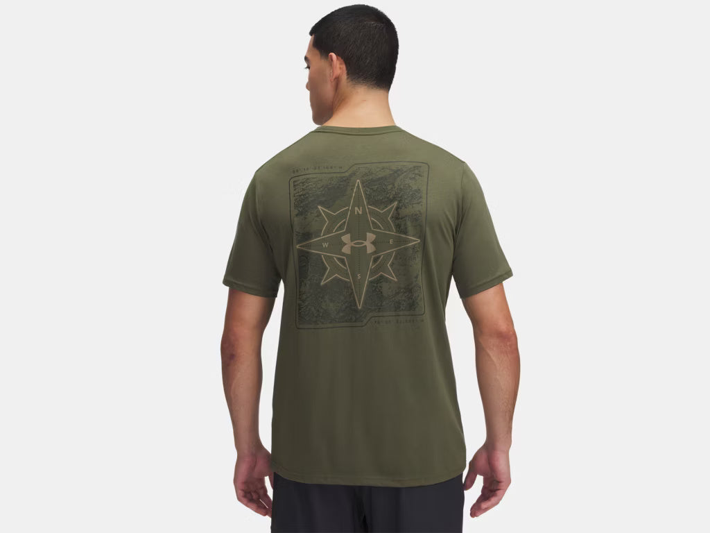 UNDER ARMOUR MENS UA OUTDOOR COMPASS SHORT SLEEVE SHIRT