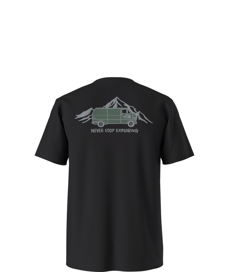 THE NORTH FACE MENS OUTDOOR GRAPHIC SHORT SLEEVE SHIRT 25