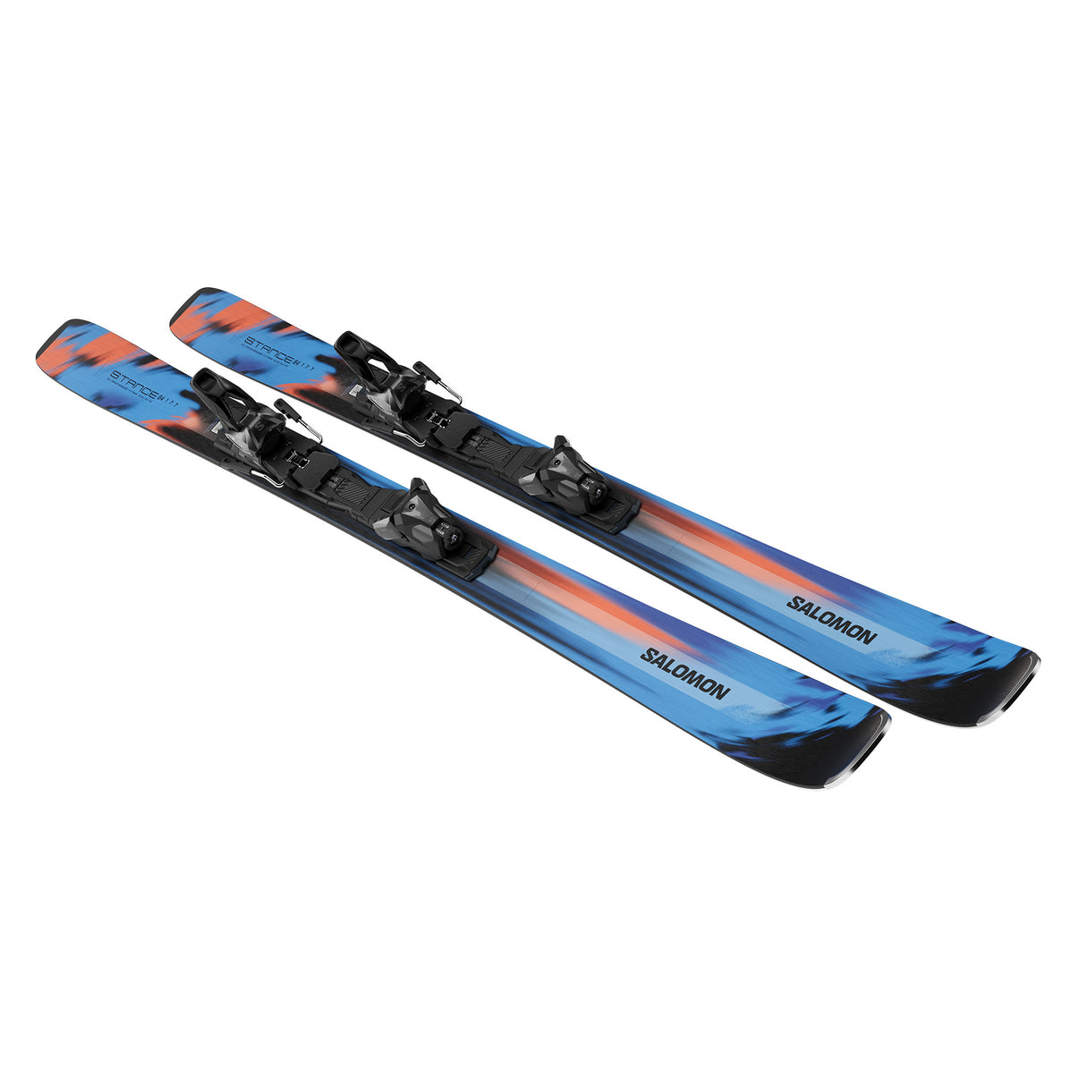 SALOMON MENS STANCE 84 + MI12 DOWNHILL SKIS 26