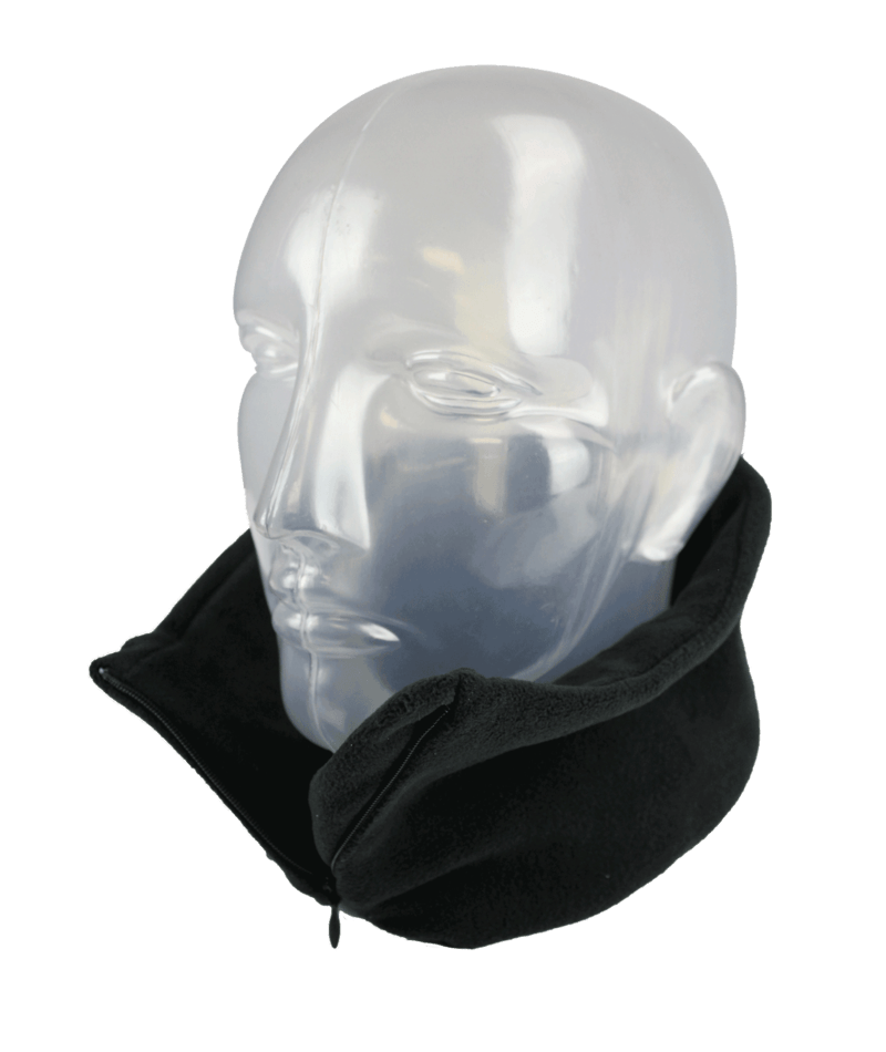 SEIRUS UNISEX ZIPS MICRO FLEECE NECK-UP FACE MASK