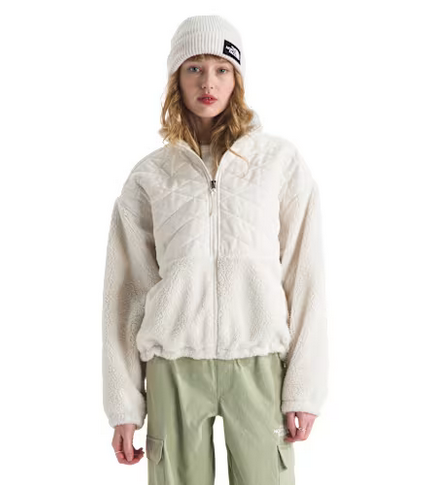THE NORTH FACE WOMENS CABIN FLEECE FULL ZIP SWEATER
