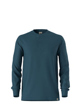 THE NORTH FACE MENS WAFFLE HENLEY LONG SLEEVE SHIRT