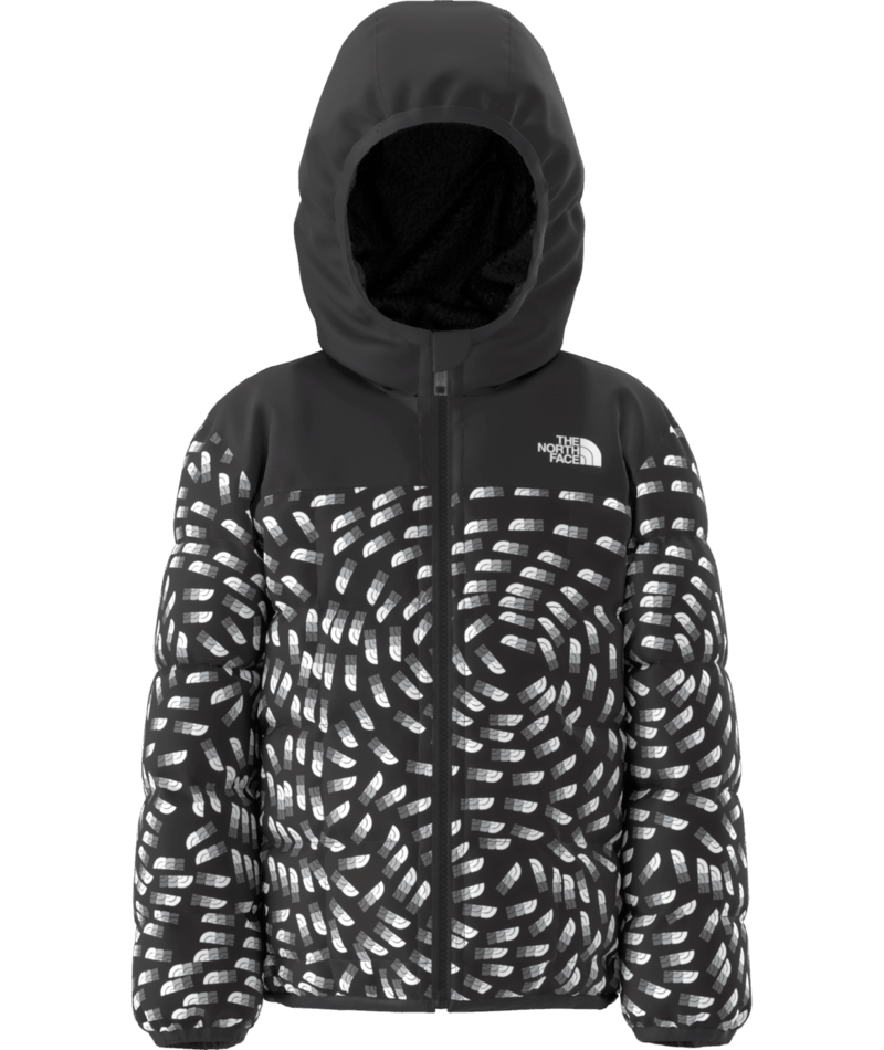 THE NORTH FACE YOUTH BOYS REVERSIBLE SHASTA FULL ZIP HOODED WINTER JACKET