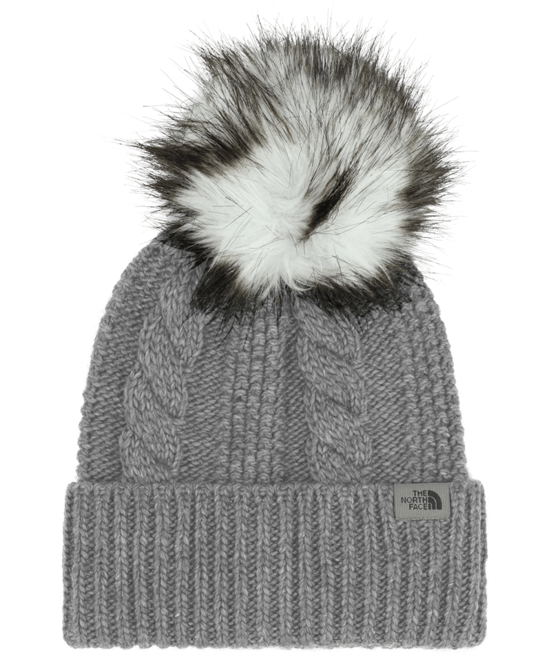 THE NORTH FACE WOMENS OH MEGA FUR POM BEANIE