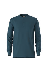 THE NORTH FACE MENS WAFFLE HENLEY LONG SLEEVE SHIRT
