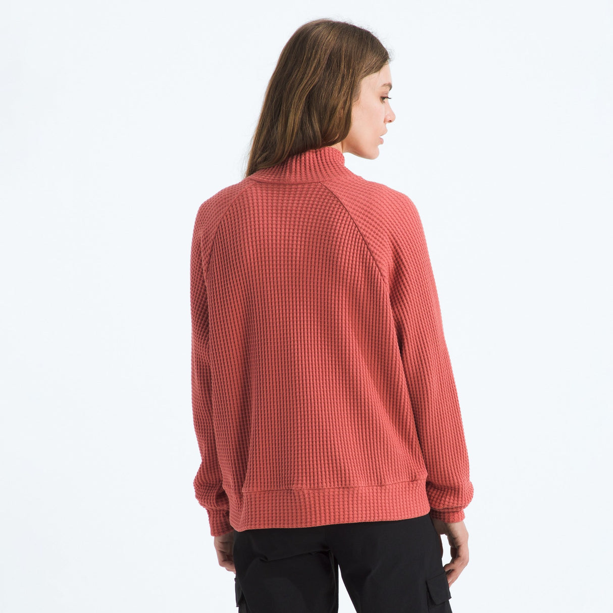 THE NORTH FACE WOMENS MOCK NECK CHABOT SWEATER