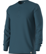 THE NORTH FACE MENS WAFFLE HENLEY LONG SLEEVE SHIRT