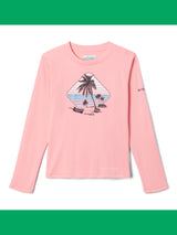 COLUMBIA YOUTH GIRLS TIDAL TEE PFG LONG SLEEVE SHIRT 23